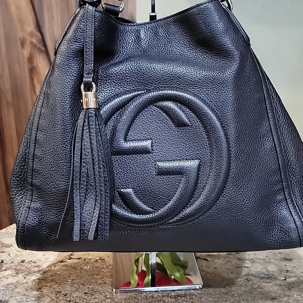 Gucci  SOHO EUC W/COA SHOULDER BAG - Picture 3 of 11